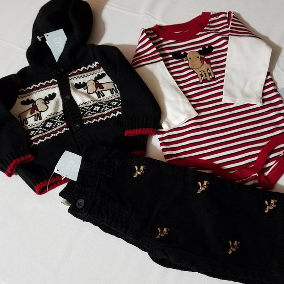 Gymboree Holiday Traditions 3-6 Month Sweater Pants, 6-12...